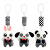 New Baby Black and White Wind Chimes Toys Animal Models Visual Stimulation Wind Chimes Baby Toys Wholesale