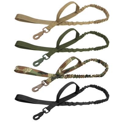 Outdoor Tactics Dog Leash Nylon Military Fans Telescopic Rope Pet Dog Traction Belt Tactical Dog Traction Rope Training Dog Traction Rope Dog Leash