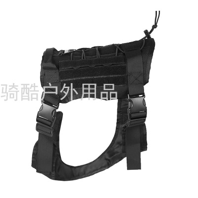 Tactical Training Dog Clothes Chest Strap Nylon Dog Vest Waterproof Camouflage Pet Clothing Medium to Large Dogs Training Vest