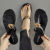 Summer New Flip-Flops Women's Casual Outdoor Non-Slip Sandal Slippers Women's Flat Flip-Flops Student Minimalist Beach Shoes