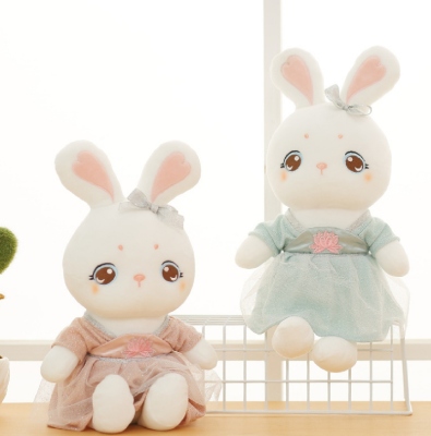 Plush Toy Doll Cute Little White Rabbit Doll Ragdoll Birthday Gift Aiertu Sleeping Pillow for Girl