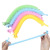 Amazon Hot Japanese and Korean Creative Macaron Color Single Horn Malala Le TPR Vent Pulling Rope Promotional Gifts