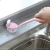 K06-1805 Household Cleaning Brush Long Handle Bowl Brush Kitchen Tableware Sink Brush No Dead Angle Double-Sided Pan Brush