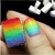 Hot Sale Nail Beauty Gradient Sponge DIY Manicure Implement Wholesale Starry Sky Nails Gradient Nail Special 8 Pack