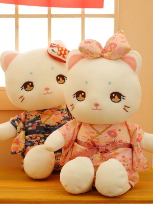 Internet Celebrity Super Cute Cat Plush Toy Doll Children's Birthday Gifts Little Doll Girlfriends' Gift Girl