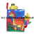 New Animal Baby Toys 0-3 Years Old Baby Three-Dimensional Tail Cloth Book Early Education Tear-Proof Cloth Book Spot
