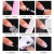 Manicure Extension Nail Tip Plum Blossom French Nail Tip Fake Nails 500 Pieces Crescent French Edge Nail Tip Art Nail