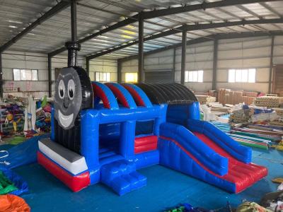 Square Large Inflatable Trampoline Factory Kindergarten Medium Slide Trampoline Children PVC Castle