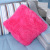 Nordic Instagram Style Imitation Rabbit Fur Long Fur Cushion Office Simple Solid Color Square Pillow Cover Pillowcase Pillow Cover Pillow Cover