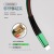 Aluminum Alloy Noodle Two-Color Data Cable for Android iPhone Mobile Phone Data Cable Type-C Fast Charge Line
