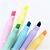 Bear Fluorescent Pen Little Bear Cartoon Marking Pen 6-Color Set Color Stroke Key Pen Student Wholesale Gift