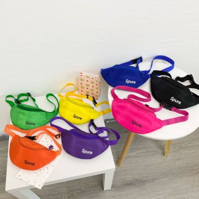 Kid's Messenger Bag Wholesale Nylon Waterproof Outdoor Casual Chest Bag Multi-Functional Children's Pockets Versatile Children's Bags