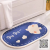 Wholesale New Cartoon Cute Style Door Mat Home Cartoon Children's Room Bedroom 3D Oval Carpet