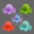 Cross-Border Flip Octopus Doll Double-Sided Flip Toy Octopus Pendant Silicone Decompression Toy Decompression Puzzle