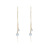 Opal Tassel Hanging Earrings Super Fairy Long Sterling Silver Needle Earrings Temperament Fashion Earrings Women