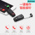 Neckline Clip Stretch Smart Bluetooth Headset Single Ear Cable Business Call Music Bluetooth Headset