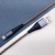 Creative Two-Color Woven Aluminum Alloy Bright Sword Data Cable for Android Type-C iPhone Charging Cable