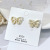 Sweet Bowknot Pearl Earrings for Women 2021 New Small and Simple Frosty Style Stud Earrings S925