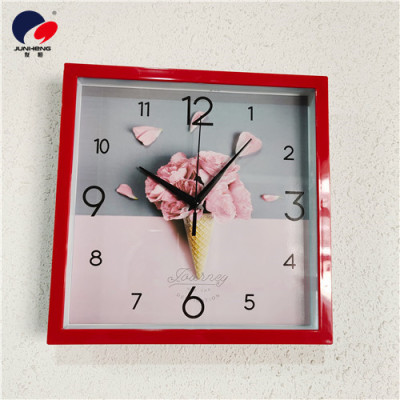 Creative Clock Household Minimalist Fashion Wall Wall Clock Mute Lanyard Clock Living Room Bedroom Wall Clock European and American