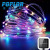 LED Solar Energy Copper Coil Light Chains Christmas Decoration Copper Wire Lamp 100 Lights 12 M Holiday Ambience Light Small Night Lamp