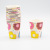Donut Birthday Set Disposable Tableware Paper Pallet Paper Cup Gift Bag Knife and Fork Baby Girl Party Supplies