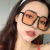 Sunglasses 2021 New Online Influencer Fashion Vintage Street Shot Sunglasses Trendy Metal Star TikTok Same Style