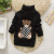 One Piece Dropshipping Kids' Sweater 2017 Autumn New Medium and Small Long Sleeve Boys and Girls Cartoon Turtleneck Sweater 0526