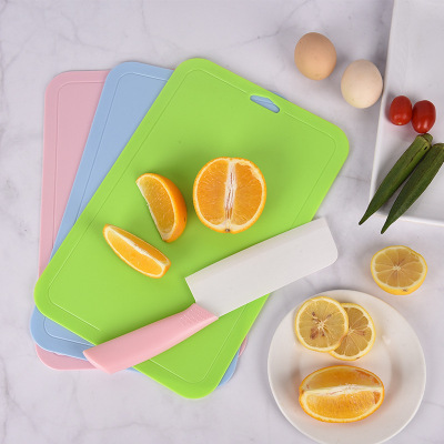 in Stock Classification Cutting Board Set Baby Complementary Food Chopping Board Plastic Household Fruit Chopping Board