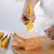 Yellow Silicone Baking 8-Piece Set Baking Tool Set Cake Scraper Blackhead Removal Peeling Oil Brush Egg Beater