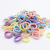High Elastic Hair Accessories Candy-Colored Hair Tie Small Seamless Fabric Children's Rubber Band Children's Cute Durabl