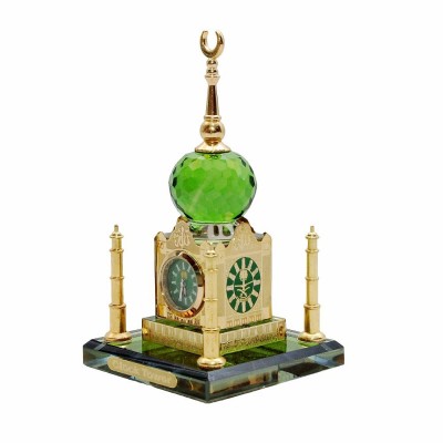 Four-Surface Clock Tower Islamic Style Muslim Car Accessories Cross-Border Supply in Stock Wholesale Generation