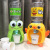 Cartoon Q Cute Duck Water Dispenser Play House Kitchen Toy Electric Sound and Light Fun Mini Simulation Drinking Machine