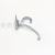 Zinc Alloy Bathrobe Hook Metal Bath Towel Hook Clothes Hook Family Hotel Bathroom Pendant Kitchen Wall Upper and Lower Hook