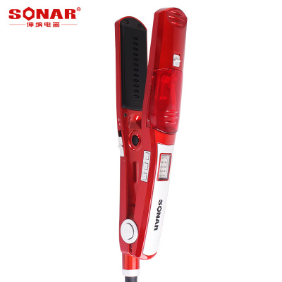 Sonar Water Vapor Splint Wet and Dry Household Hair Straightener with Water Does Not Hurt Hair Splint for Hair Salon Straight Plate
