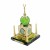 Four-Surface Clock Tower Islamic Style Muslim Car Accessories Cross-Border Supply in Stock Wholesale Generation