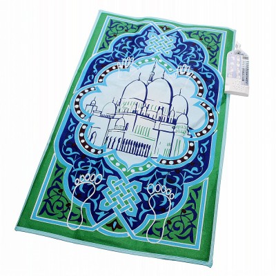 New Smart Worship Blanket Muslim Electronic Prayer Mat Islamic Prayer Mat Cross-Border Supply Spot Delivery