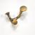 Modern Cute Nordic Horn Wall Mounted Hoy Single Bathroom Cabinet Door Wardrobe Wall Hanging Decoration Creative Hook Zinc Alloy Clothes Hook