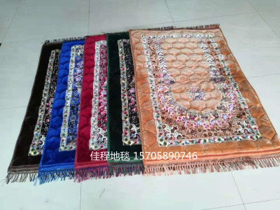 Muslim Blanket Flannel Material Prayer Mat Prayer Blanket Halal Prayer Blanket Printing Stitch Prayer Mat