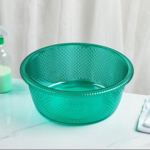 plastic transparent washbasin wash basin