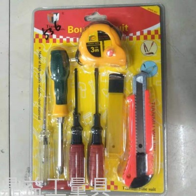 Household Hardware Tools Set Steel Tap Screwdriver Art Knife Electroprobe Hammer Electric Soldering Iron Various Combination Sets