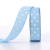 High Quality Printed Polka Dot Ribbed Band Printed Dot Ribbon Polyester Dot Ribbon Hair Bow Material