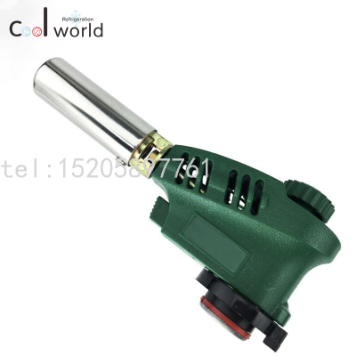 New Outdoor High Temperature Ceramic Core Flame Gun Barbecue Kitchen Baking Butane Gas Card Flame Gun Welding Gun