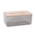 Simple Creative Tissue Box Home Living Room Tissue Box Facial Tissue Restaurant Napkin Storage Box Ins Transparent