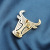 New Bullish Brooch Creative Personality Twelve Zodiac Cattle Men's Pin Fashion Tailored Suit Coat Accessories