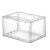 Heightened Side Open Transparent Shoe Box Sneakers Large Shoe Cabinet Storage Dustproof Magnetic Plastic Wholesale