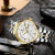 Oulong Shigao End Mechanical Watch Men's Stainless Steel Waterproof Automatic Mechanical Watch Mechanical Watch