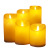 LED Electronic Candle Light Thick Glossy Simulation Swing Candle