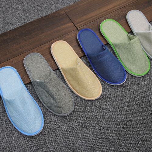 Plush Slippers Hotel Disposable Slippers Supplies Multi-Color Optional Unisex Slippers Average Size Can Be Customized