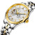 Oulongshi Brand Men's Automatic Mechanical Watch Mechanical Watch Stainless Steel High-End Watch Men