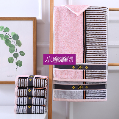 32-Strand Jacquard Cotton Towel Couple Towel Bee Towel Item No.: 8070